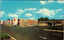 Memphis TN-Tennessee, Admiral Benbow Inn, Outside, Vintage Postcard picture