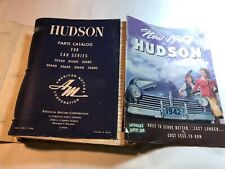 1955-56-42 HUDSON PARTS CATALOG FOR 35XXX SERIES PLUS OTHERS 355+ PAGES CAR BOOK picture