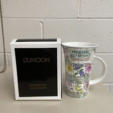 Dunoon Fine China Herbal Remedies Floral Mug with box picture