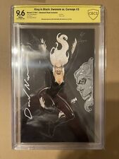 King In Black: Gwenom vs Carnage #3 CBCS 9.6 Signed & Remark By David Nakayama picture