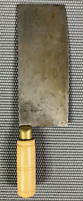 VINTAGE DEXTER HIGH CARBON STEEL MEAT CLEAVER MADE IN USA  SOUTHBRIDGE MASS- 12