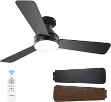 Ceiling Fans with Lights, Low Profile Ceiling Fan with Light and Remote Control picture