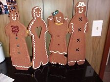 Wooden Darico Gingerbread Men Christmas Holiday Decorations 15