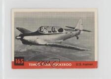 1956 Topps Jets Temco T-35A Buckeroo #165 0c41 picture