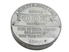 Menley & James IODEX Sample Medicine Tin  Aluminum Vintage #Z3 picture