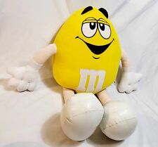 Vintage M&Ms Large Stuffed Plush Yellow Peanut 2004 Store Display 40