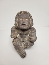 Vintage Aztec Mayan Xochipilli Statue picture