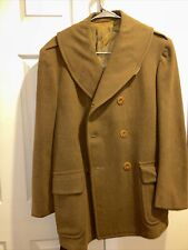 WW2 Regulation Army Officers Overcoat Wool picture