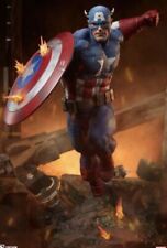 Captain America Premium Format Sideshow Collectibles Marvel Avengers Statue 1/4 picture