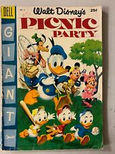 Dell Giant Walt Disney's Picnic Party #6 first issue 3.5 (1955) picture