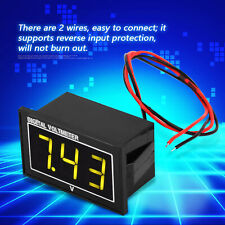 1pc Digital 0.56″ LED Display Waterproof Voltmeter DC Voltage Meter Panel picture