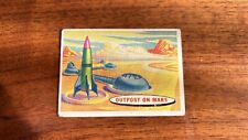 1957 Topps Space Card # 75 Martian Air Base picture
