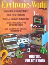 DIGITAL VOLTMETERS  - ELECTRONICS WORLD MAGAZINE, NOVEMBER, 1967 picture