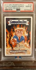 2017 GPK Trumpocracy #139 Climate Denier Donald PSA 10 GEM MINT POP 5 /214 💎 picture
