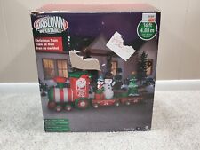 Gemmy Airblown Inflatable Christmas Colossal Train #118557 16 FT New in Box picture