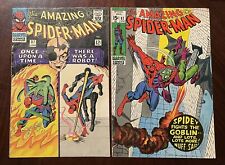 Amazing Spider-Man Lot 37 & 97 1st Norman Osborn 1966, Green Goblin, Steve Ditko picture