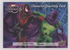 2022 Marvel Unbound Battle Scenes Quarterly Achievement Spider-Man Prowler /999 picture