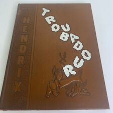 1955 The Troubadour Hendrix College Year Book Annual Conway Arkansas picture