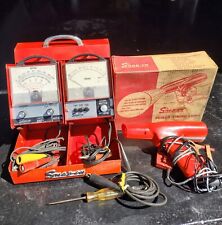 Vintage Snap-on MT816, MT806 with holding rack and MT-212 Power Timing Light picture