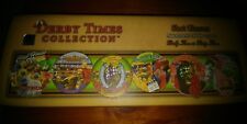 NEW  DERBY TIMES COLLECTION double SHOT GLASSES ASSORTMENT SET OF 6- 2.5 oz picture