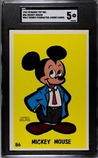 1962 Dynamic Toy Inc. Mickey Mouse #86 Disney - SGC 5 (Pop 1 None Higher) picture