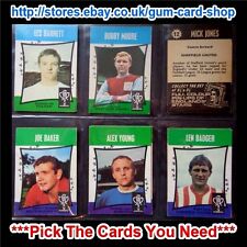 A&BC 1967 STAR PLAYERS BLACK BACK (GOOD) *PICK THE CARDS YOU NEED* picture