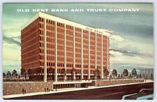 1970's OLD KENT BANK AND TRUST CO #1 VANDENBERG CENTER URBAN RENEWAL POSTCARD picture