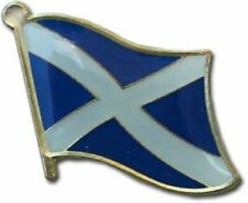 Scotland Cross Country Flag Bike Motorcycle Hat Cap lapel Pin picture
