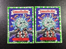 SP Green Parallel Hellraiser Pinhead Clive Barker Spoof 2 Card Garbage Pail Kids picture