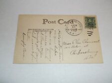 1909 BALTIMORE & OHIO B&O TRAIN #712 SPENCER & RAVENSWOOD RPO HANDLED POST CARD picture