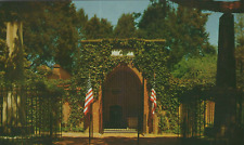 The Washington Tomb at Mount Vernon Virginia Vintage Chrome Postcard picture