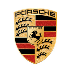 Porsche Logo Die Cut Glossy Fridge Magnet picture