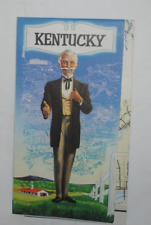 1954 Kentucky Official Department of Highways Road Map, with photos picture