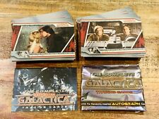 2004 THE COMPLETE BATTLESTAR GALACTICA 72-CARD TRADING CARD SET BY RITTENHOUSE picture