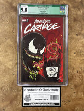 Absolute Carnage #1 Midtown Comics CGC 9.8 10/19 Signed Danny Cates Ryan Stegman picture