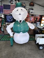2003 8ft Gemmy Sam The Snowman Inflatable picture