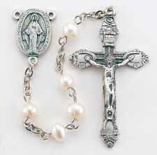 Rosary Genuine Fresh Water Pearl Rosary with Gift Box picture