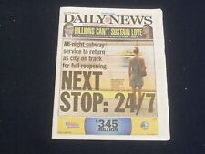 2021 MAY 4 NEW YORK DAILY NEWS NEWSPAPER - BILL AND MELINDA GATES WILL DIVORCE picture