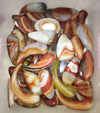 Natural Banded Agate Madagascar,Xlarge Tumbled Beautiful Patterns Specimens picture
