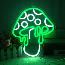 Mushroom Neon Sign - Dimmable Led Light, Cute 3d Wall Art, Signs For Decor Game picture