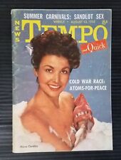 Tempo & Quick News Pocket Weekly August 15, 1955 - Mara Corday - Toni Kelly picture