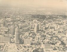 c1940s WW2 Era Air View, San Antonio, Texas Jumbo Postcard picture