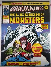🩸💀 DRACULA LIVES #81 MARVEL UK 1976 GHOST RIDER #1 MAN-THING #1 TOMB OF #38 picture