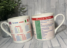 McLAGGAN SMITH MUSICAL TERMS  & FRENCH Terms 2/Mugs Bone China Mug picture