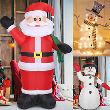 2023 Christmas Snowman/Santa Claus Prop Xmas Outdoor Yard Lawn Holiday Decor USA picture