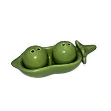 Pier 1 Imports “2 PEAS IN A POD” Salt & Pepper Shakers 4” Valentines Day Gift picture