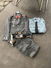 East German Army Paratrooper Uniform With Belt And Pants (U683 picture