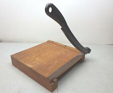 Ideal School Supply Co Ingento No 3 10 Inch Paper Cutter Vintage Collectible picture