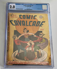 Genuine 1946 Cavalcade #14 - Wonder Woman, Green Lantern, Flash - DC Comic Book picture