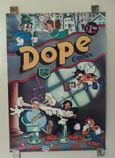 Original 1978 DOPE COMIX Kitchen Sink comic poster 1: Pot/Marijuana/Weed/1970's picture